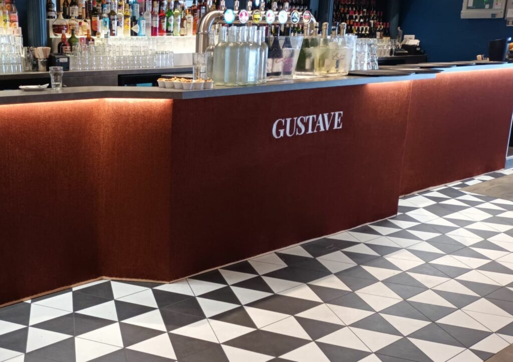 Habillage de bar